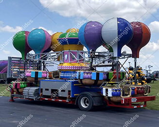 Samba ball ride on trailer